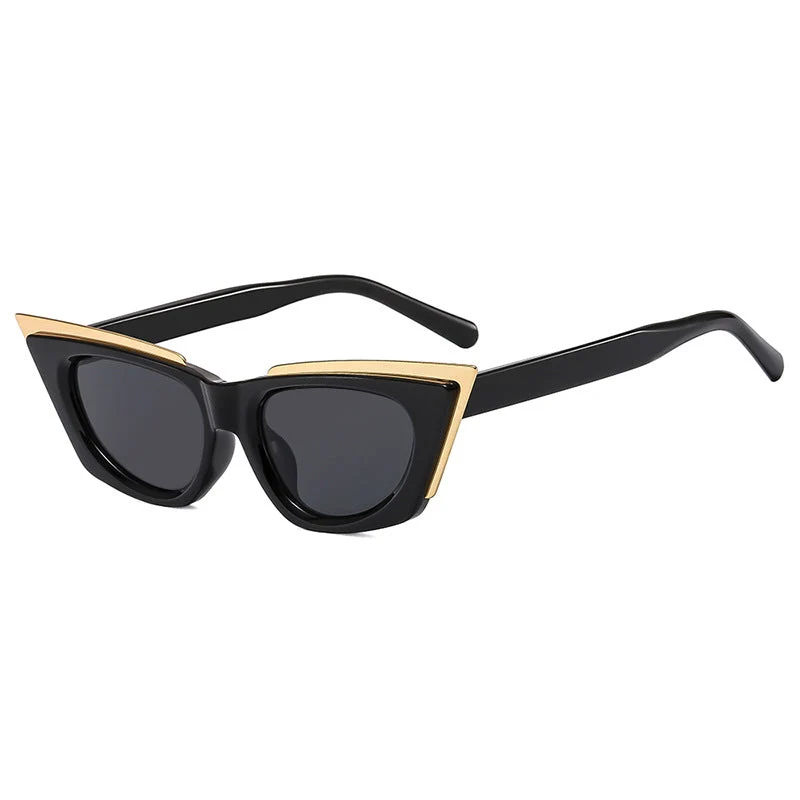 Damer ekstravagant Cat-Eye solbrille Luvikno