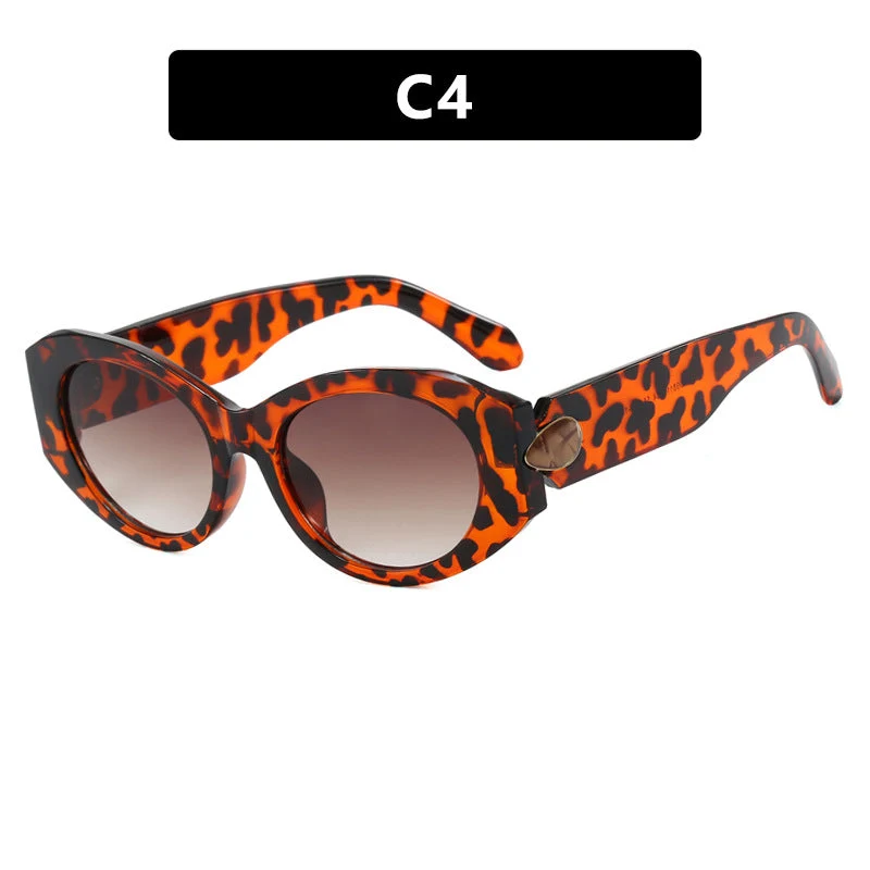 Dame elegant solbrille med stilige konturer Luvikno