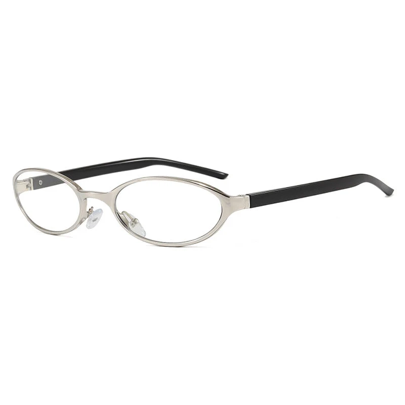 Dame elegant solbrille med beskyttende UV-filter og smal ramme Luvikno