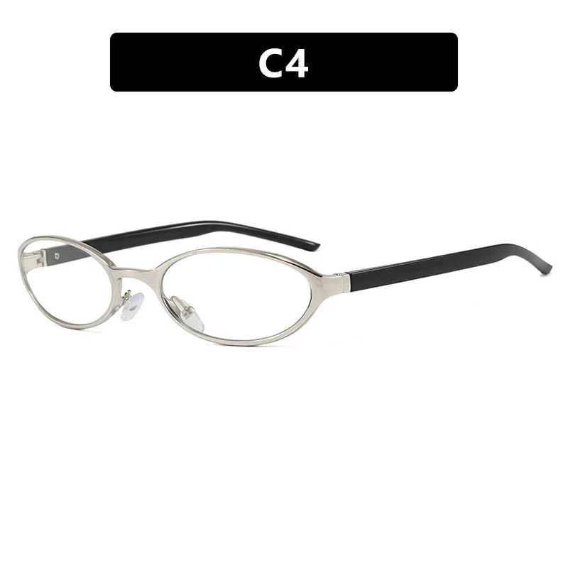 Dame elegant solbrille med beskyttende UV-filter og smal ramme Luvikno