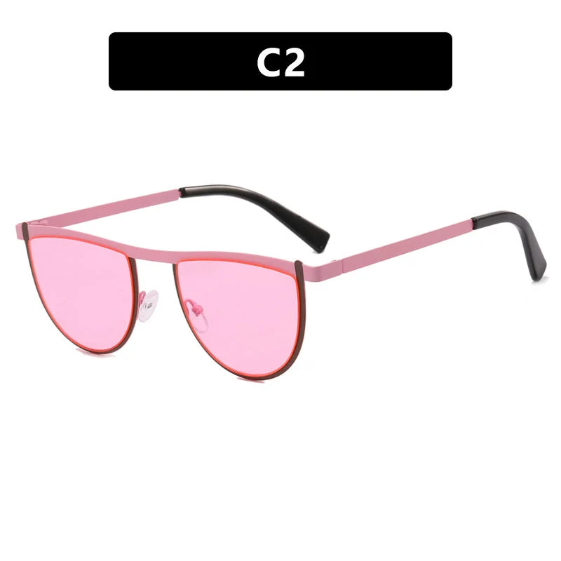 Dame elegant solbrille med moderne design og UV-beskyttelse Luvikno