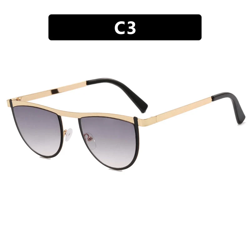 Dame elegant solbrille med moderne design og UV-beskyttelse Luvikno