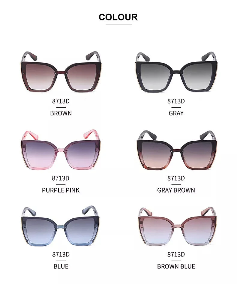 Billie Retro Solbriller | Firkantet & Trendy | Luvikno