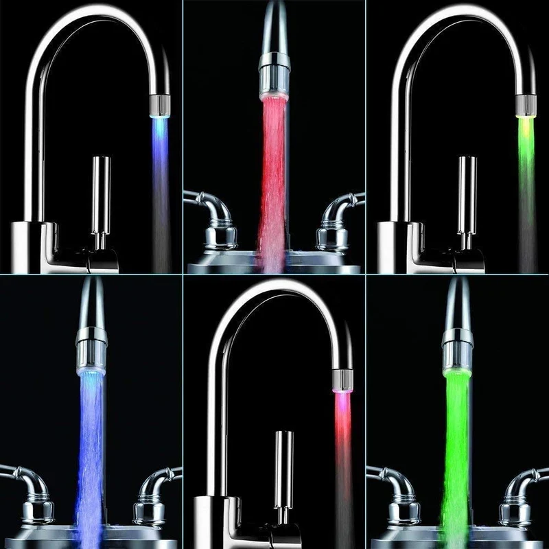 Fargerik Kran LED - AquaGlow | Luvikno