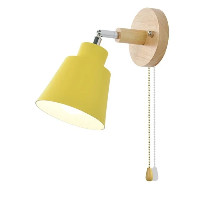 Vegglampe med trekkbryter - TwistGlow | Luvikno