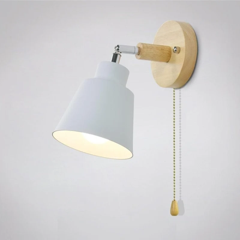 Vegglampe med trekkbryter - TwistGlow | Luvikno