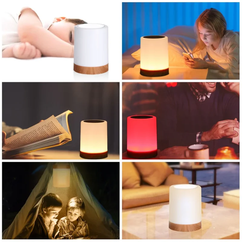 Dimmbar Nattlys med Rask Design - LuxeTouch | Luvikno