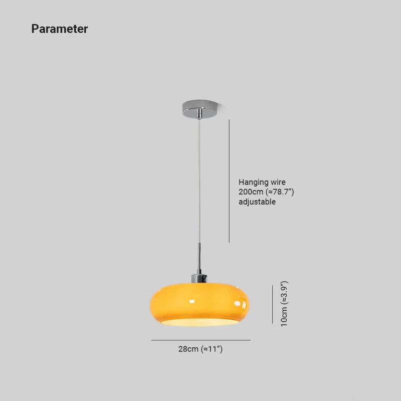 Moderne Rund LED Pendellampe - RadianceOrb | Luvikno