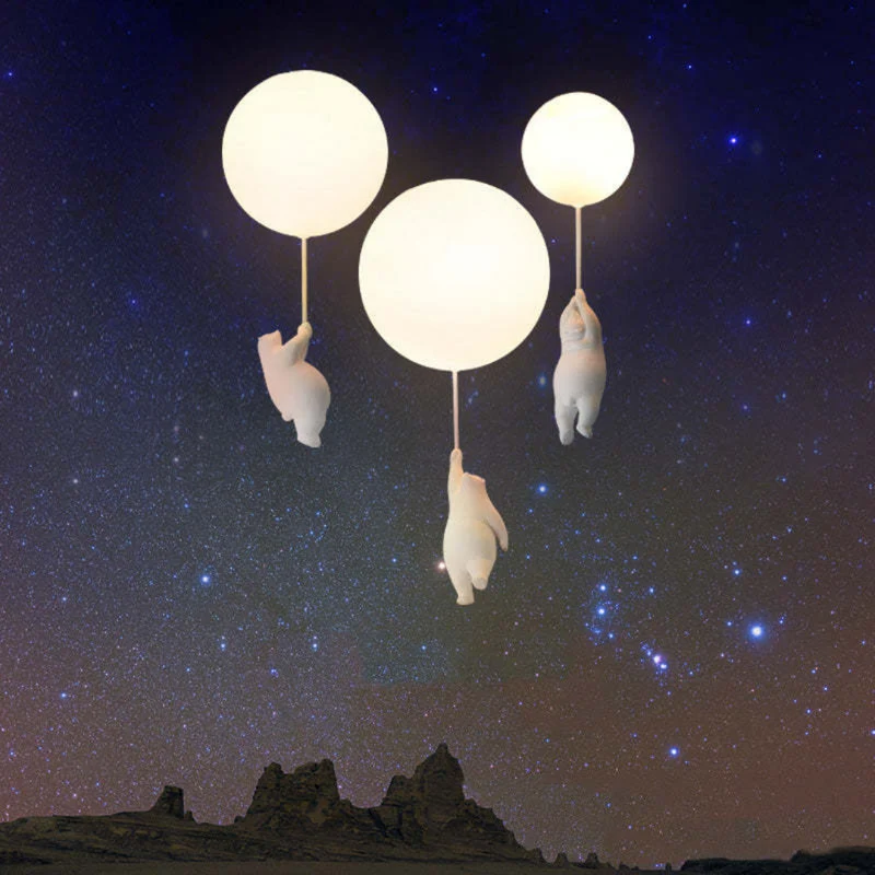 Fateh Taklamper Pendellamper Bamse Ballong | Luvikno