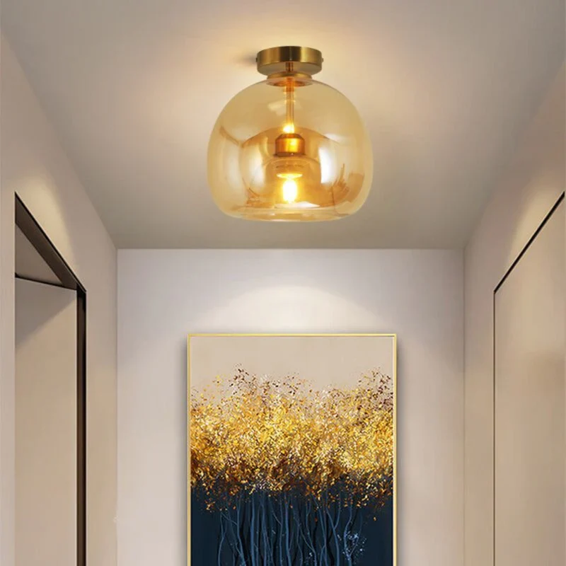 Moderne Rund LED Taklampe - Aurelia | Luvikno