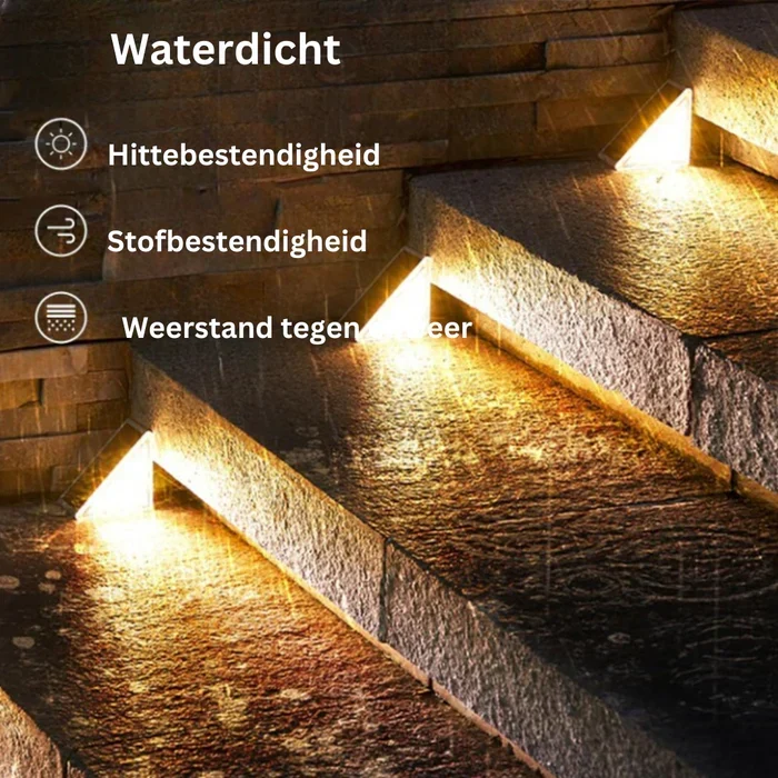 Stilige og moderne LED trappelys - StepBright | Luvikno