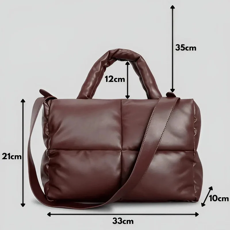 Stilig quiltet dames designer veske - Sofia | Luvikno