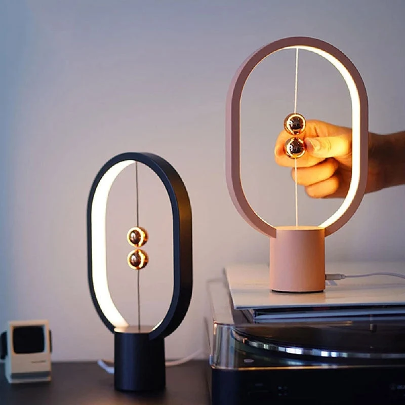 Atmosfærisk Bordlampe | Bring Koselighet inn i Hjemmet | Luvikno