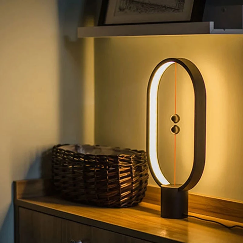 Atmosfærisk Bordlampe | Bring Koselighet inn i Hjemmet | Luvikno