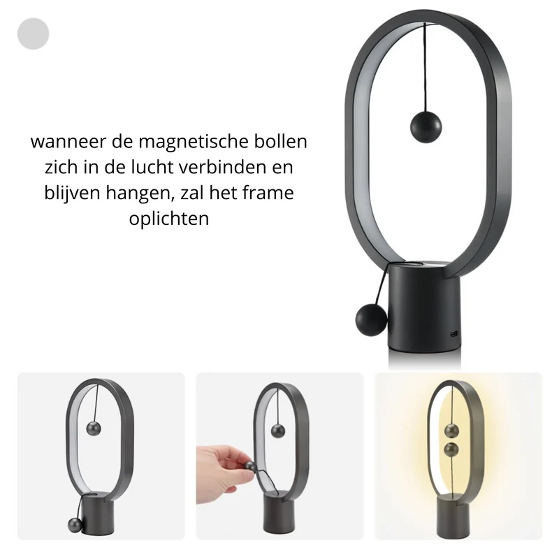 Atmosfærisk Bordlampe | Bring Koselighet inn i Hjemmet | Luvikno