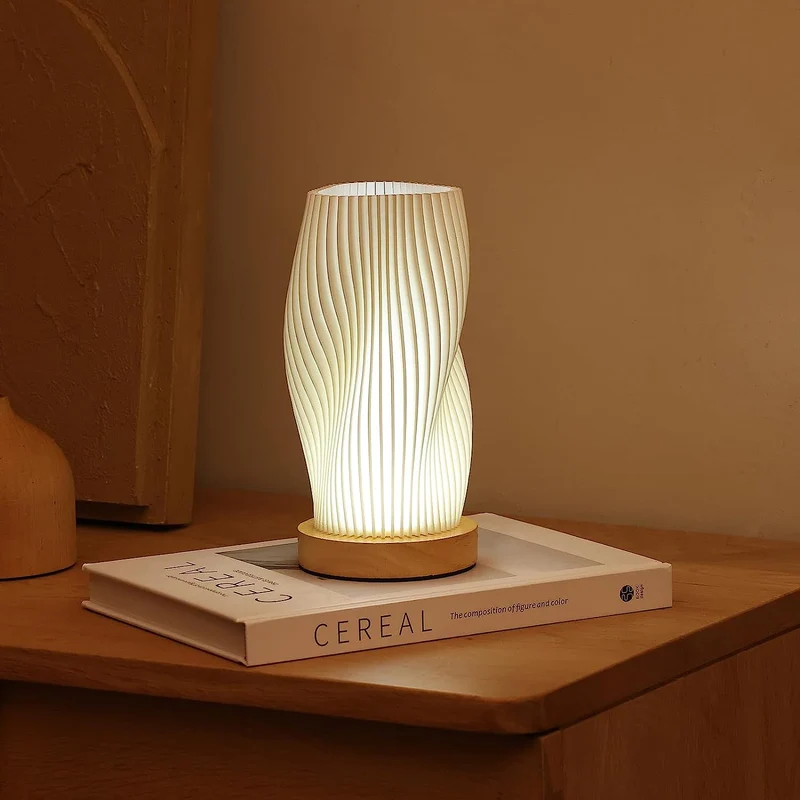 Bølgete Ambient Lampe - Sofia | Luvikno