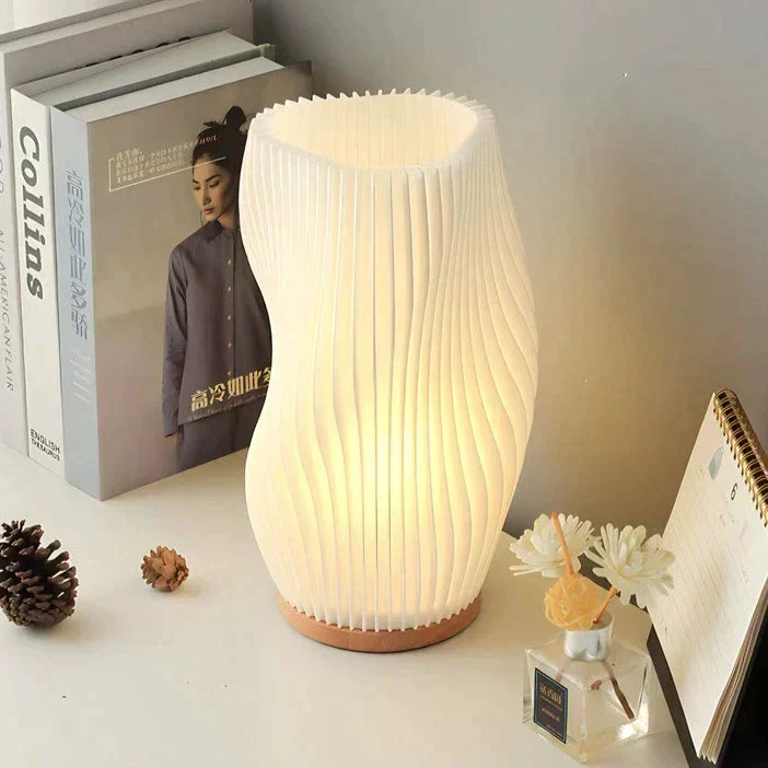 Bølgete Ambient Lampe - Sofia | Luvikno