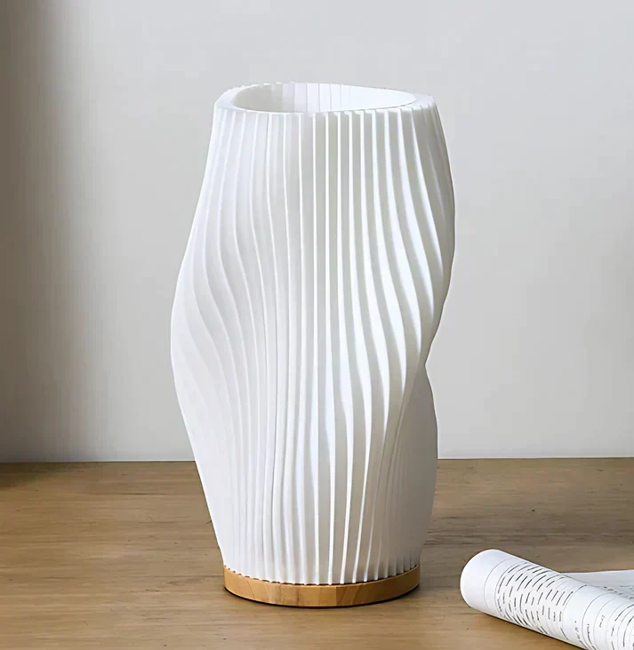 Bølgete Ambient Lampe - Sofia | Luvikno