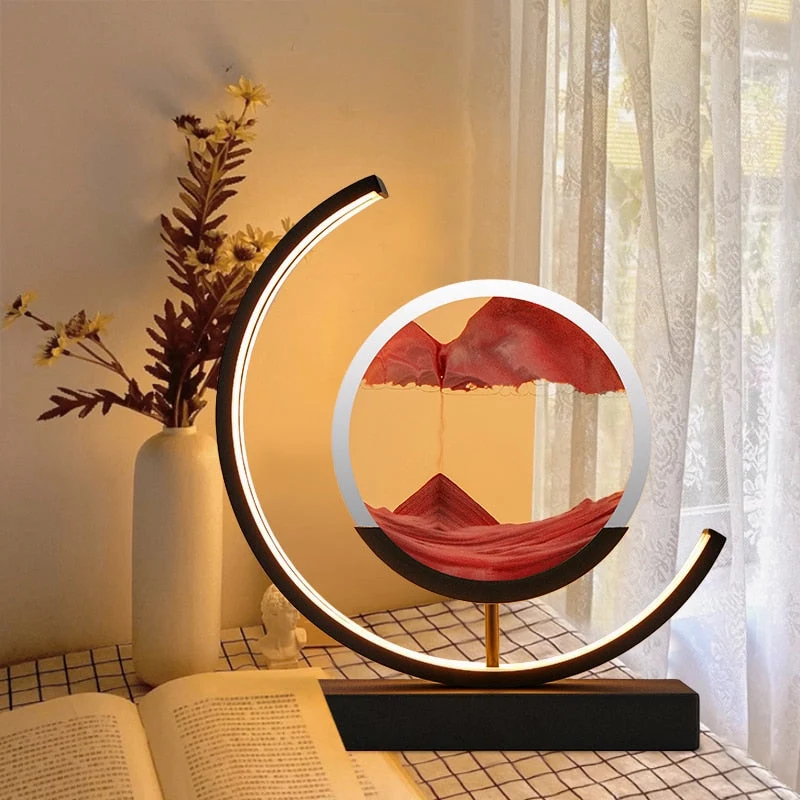 3D Sand Shell Table Lamp - Abyss | Luvikno