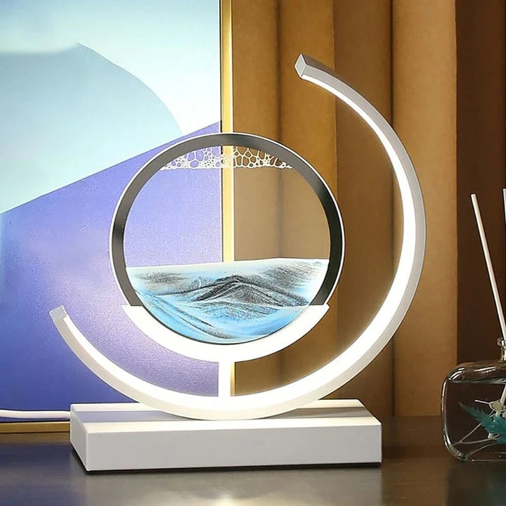 3D Sand Shell Table Lamp - Abyss | Luvikno