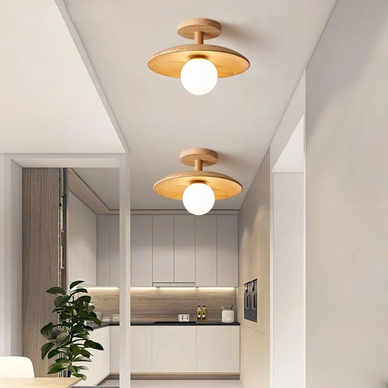 Stilig japansk taklampe - ZenGlow | Luvikno