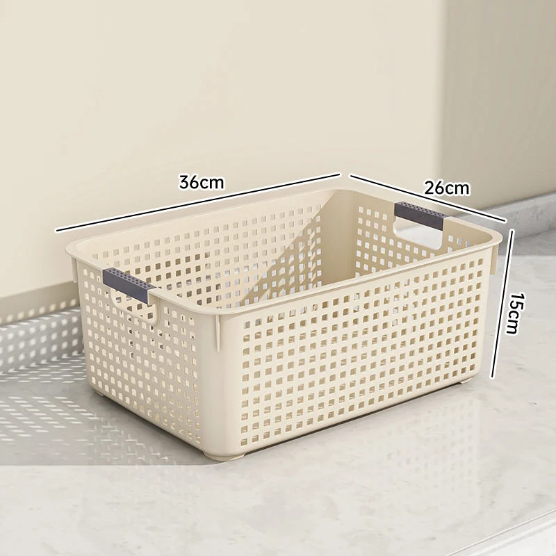 Kvinnene Allsidig og Elegante Oppbevaringskurv med Solid Håndtak Luvikno