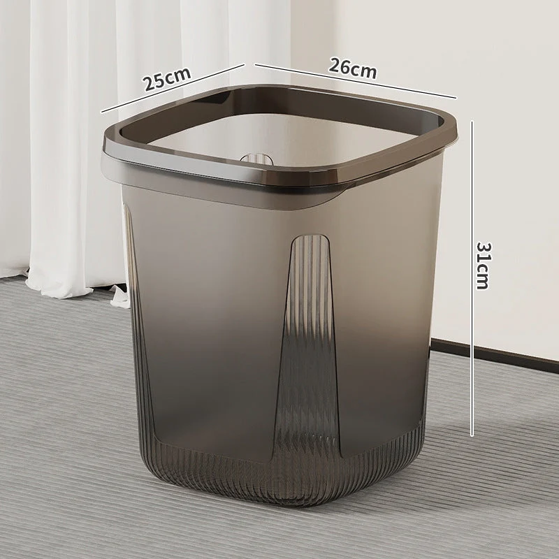Moderne og elegante søppelbøtte for damer med halkefri bunn og ergonomisk håndtak Luvikno