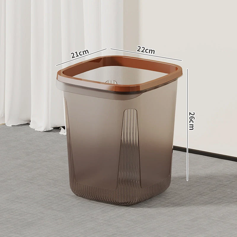 Moderne og elegante søppelbøtte for damer med halkefri bunn og ergonomisk håndtak Luvikno
