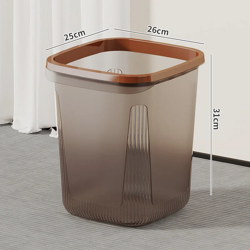 Moderne og elegante søppelbøtte for damer med halkefri bunn og ergonomisk håndtak Luvikno