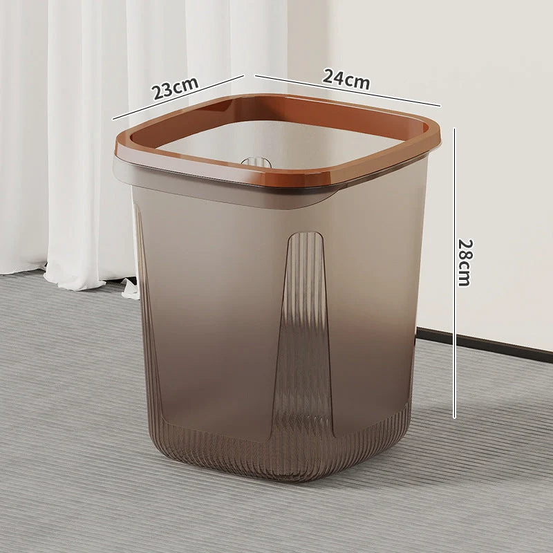 Moderne og elegante søppelbøtte for damer med halkefri bunn og ergonomisk håndtak Luvikno