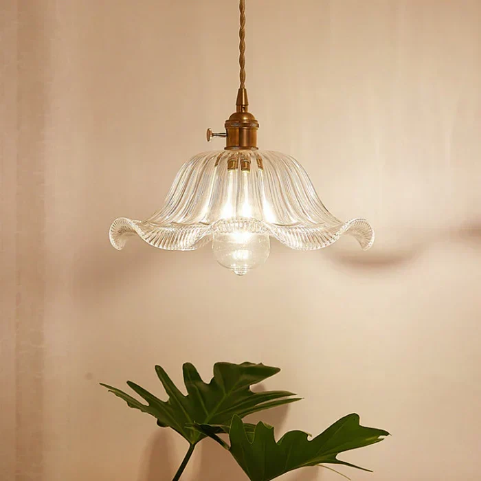 Glass Pendelampe - OpulentGlow | Luvikno