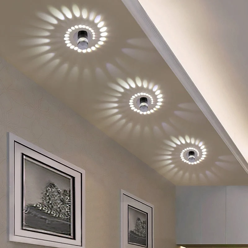 Moderne LED Spiral Lampe - LumoSpiral | Luvikno