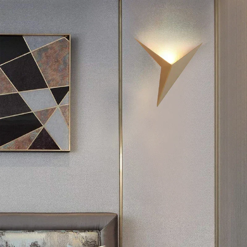 Moderne Triangulære Vegglampe - TrigoLux | Luvikno