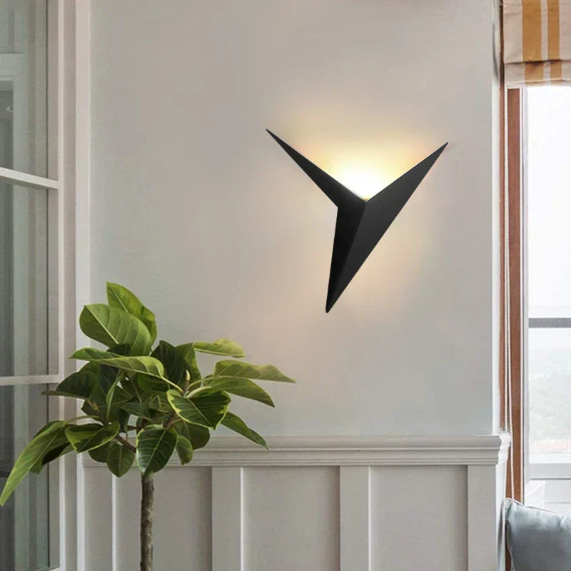 Moderne Triangulære Vegglampe - TrigoLux | Luvikno