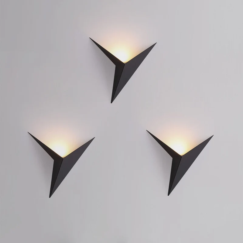 Moderne Triangulære Vegglampe - TrigoLux | Luvikno