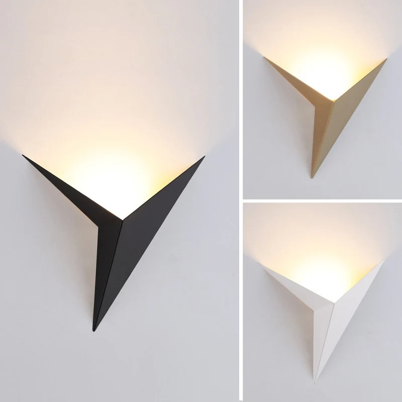 Moderne Triangulære Vegglampe - TrigoLux | Luvikno