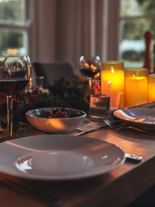 Sett med 24 LED Flameless lys - GlowFlicker | Luvikno