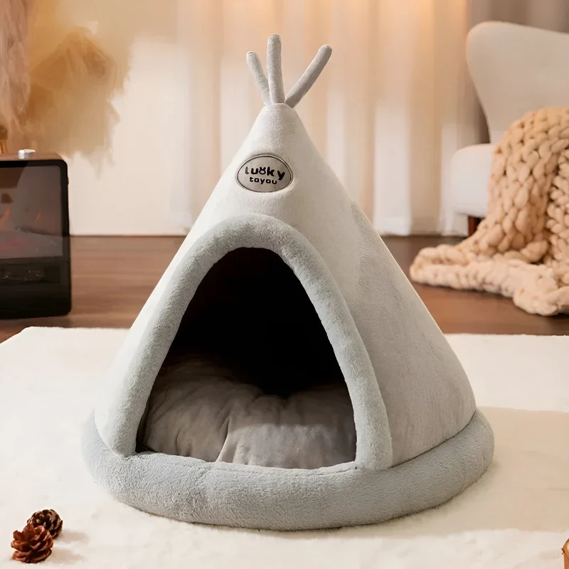 Koselig Telt Hjem for Kjæledyr - PurrPalace | Luvikno