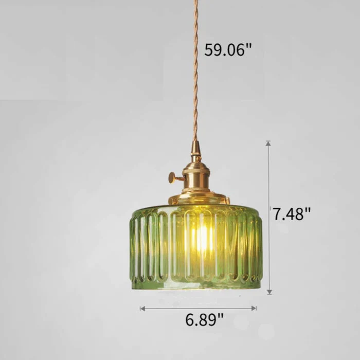 Vintage Crystal Pendant Lamp - Celeste | Luvikno
