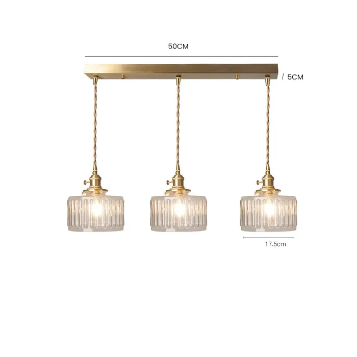 Vintage Crystal Pendant Lamp - Celeste | Luvikno