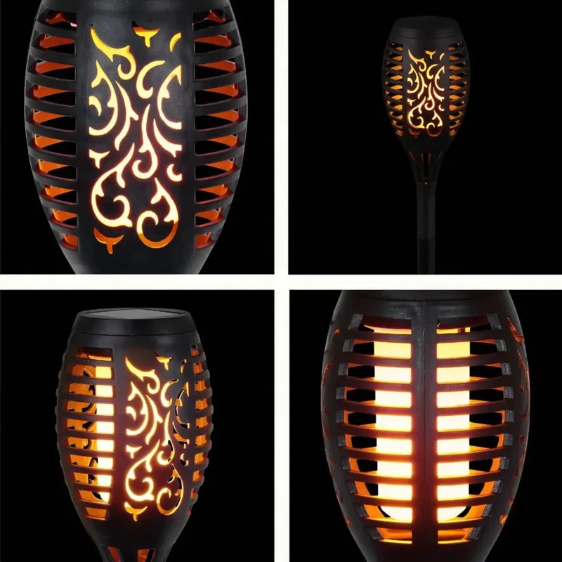 Solcel-drevne LED-lommelykter - SolarFlame | Luvikno