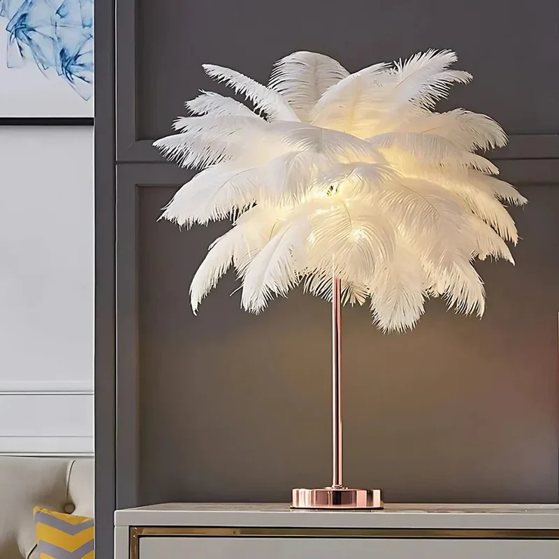 Atmosfærisk Fjær Palm Tre Lamp - LumaPalm | Luvikno