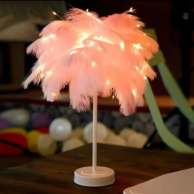 Atmosfærisk Fjær Palm Tre Lamp - LumaPalm | Luvikno