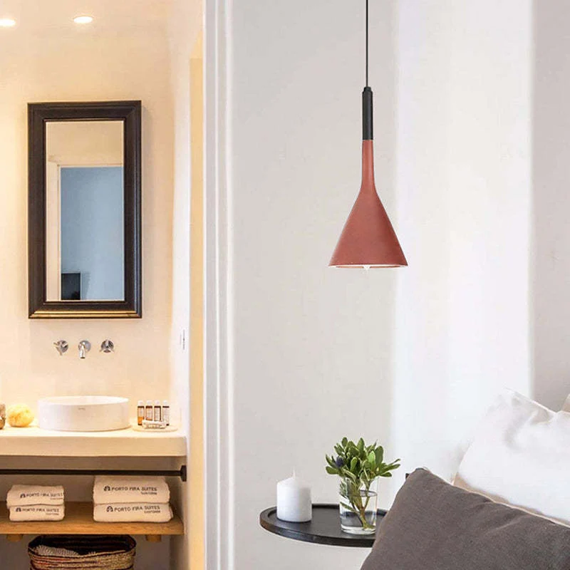 Moderne Trekant Pendellampe - Trionda | Luvikno