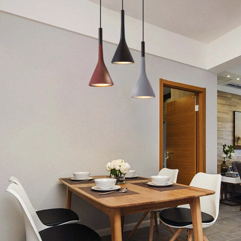 Moderne Trekant Pendellampe - Trionda | Luvikno