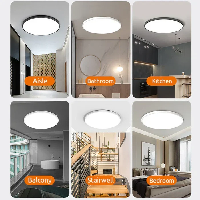 Stilig LED Taklampe - OrbGlow | Luvikno