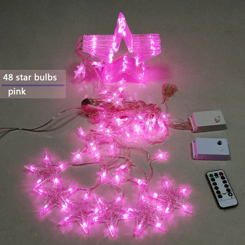 LED Star Garland - StarryGlow | Luvikno