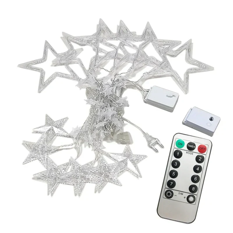 LED Star Garland - StarryGlow | Luvikno