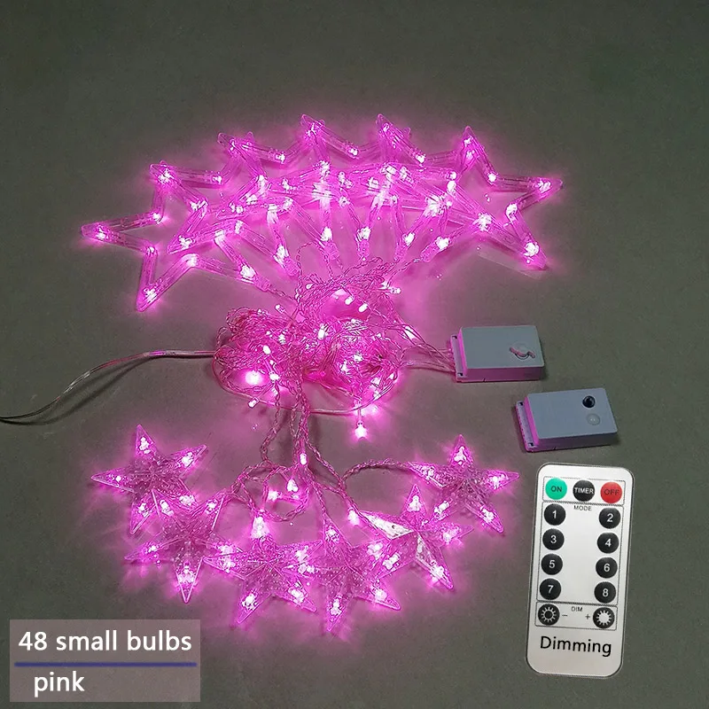 LED Star Garland - StarryGlow | Luvikno