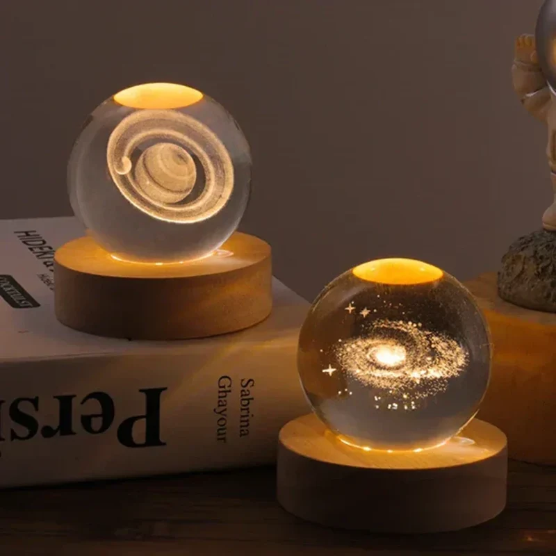 3D Gravert Krystall Sylinder - Celestia | Luvikno